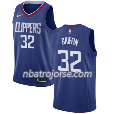 Män Los Angeles Clippers Tröja Blake Griffin 32 Nike 2017-18 Blå Swingman